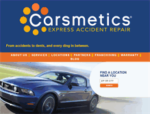 Tablet Screenshot of carsmetics.com